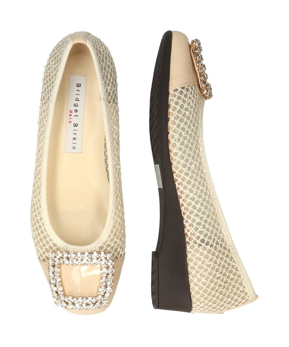 Bridget Birkin 【Bridget Birkin Walk】ビジューモチーフメッシュパンプス 