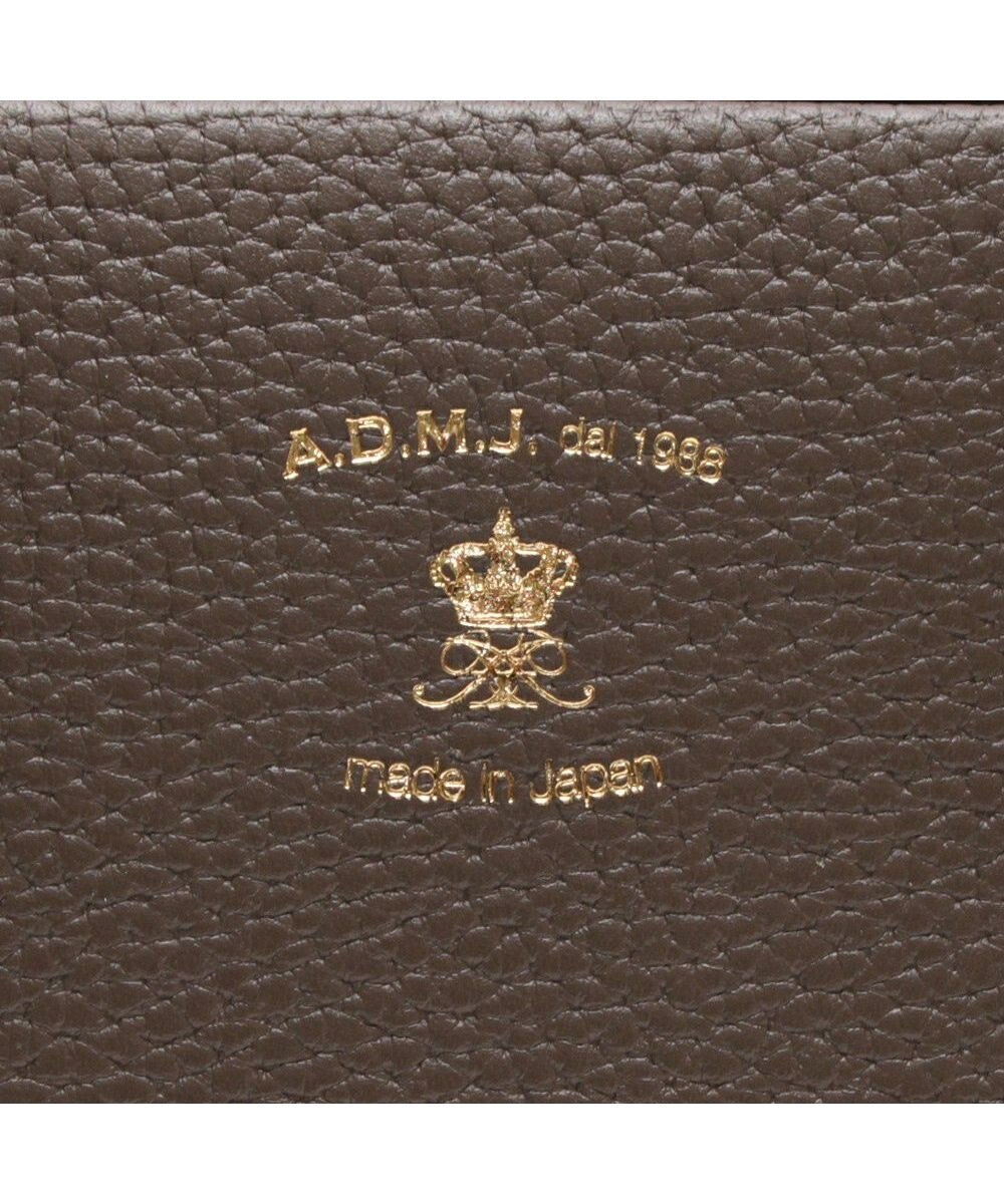 A.D.M.J. 【牛革】アノニマス/A4サイズ対応クリスタルビー付ボストン34cm 