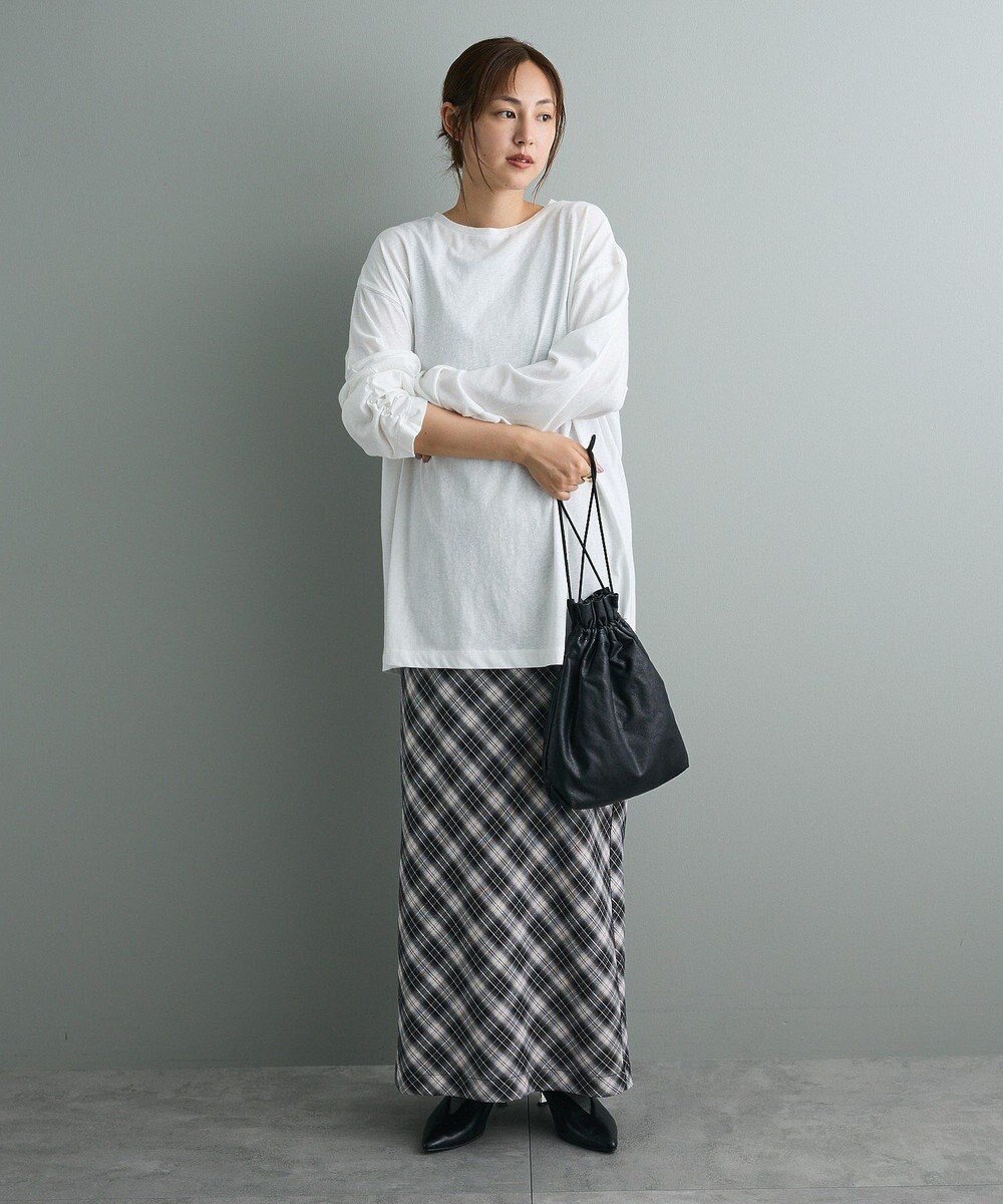 CRAFT STANDARD BOUTIQUE バイアスＩラインスカート 