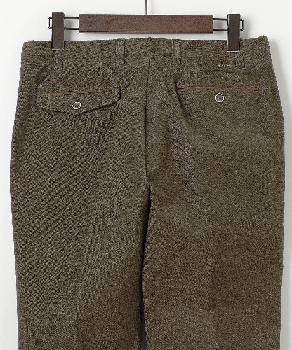 JOSEPH ABBOUD 【キングサイズ・ウエストも伸びる！/ストレッチ/暖かい/オーガニック】オーガニックカルゼストレッチ パンツ 