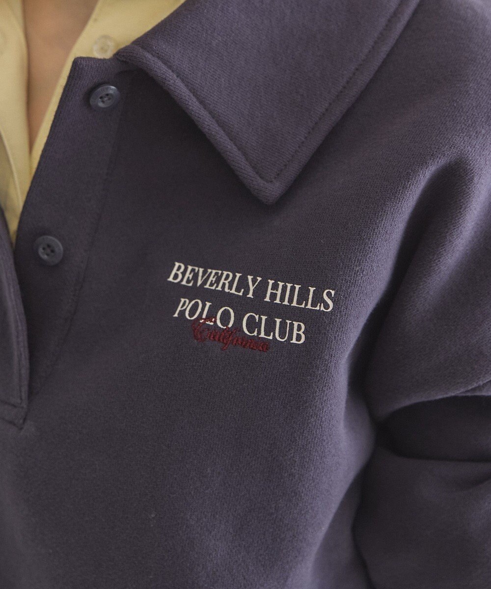 AMERICAN HOLIC 【BEVERLY HILLS POLO CLUB】裏毛ポロスウェット 