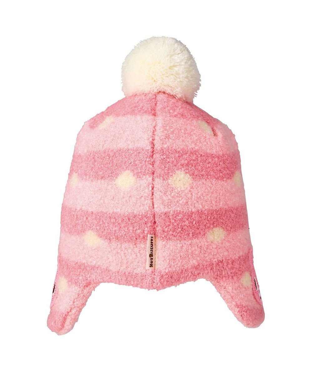 MIKI HOUSE HOT BISCUITS 【42-52cm】 ニット帽子(フード) 