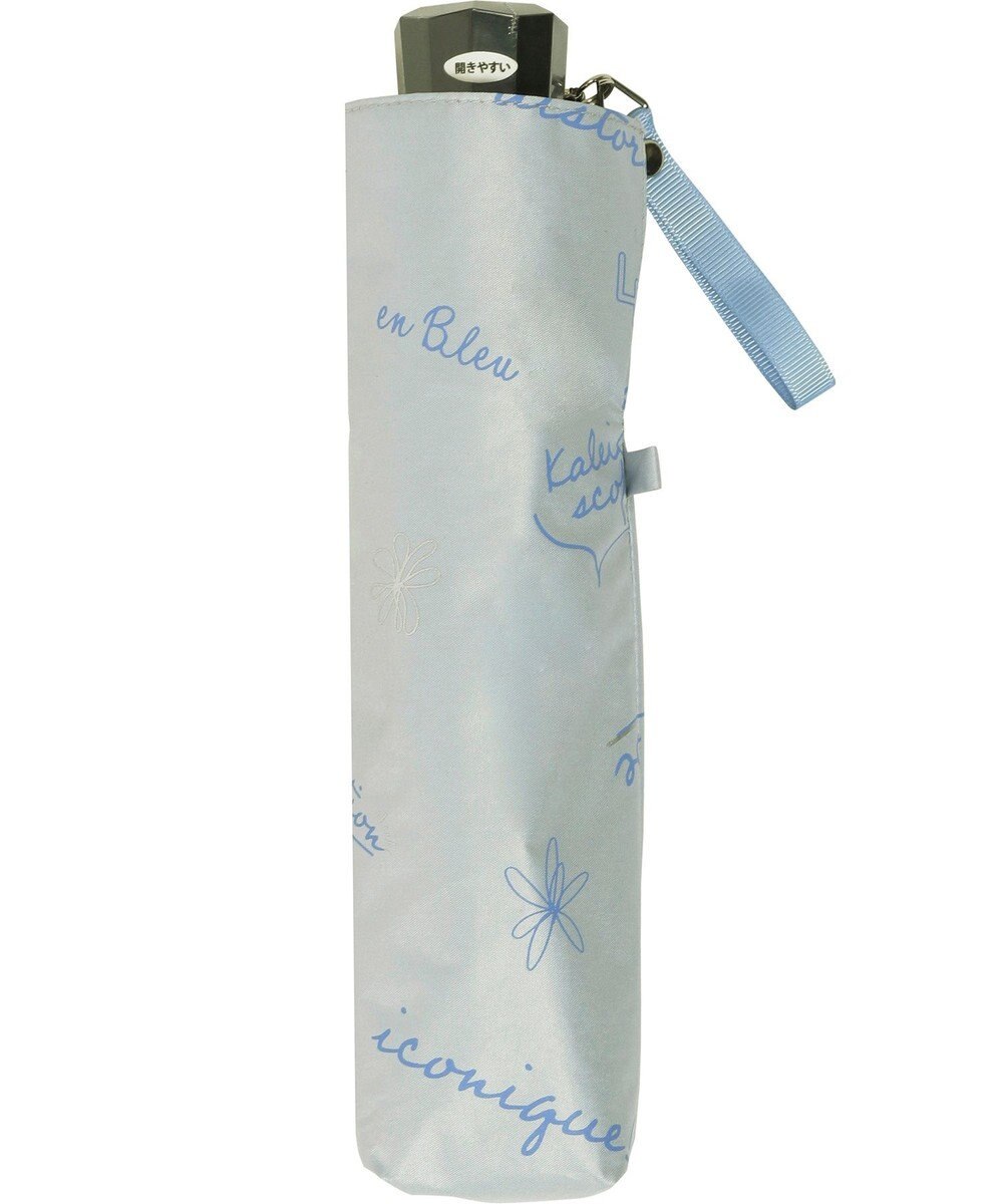 MOONBAT 【一級遮光/晴雨兼用】LANVIN en Bleu (ランバン オン ブルー) 折りたたみ日傘 ラインドローイング 遮光 遮熱 UV 