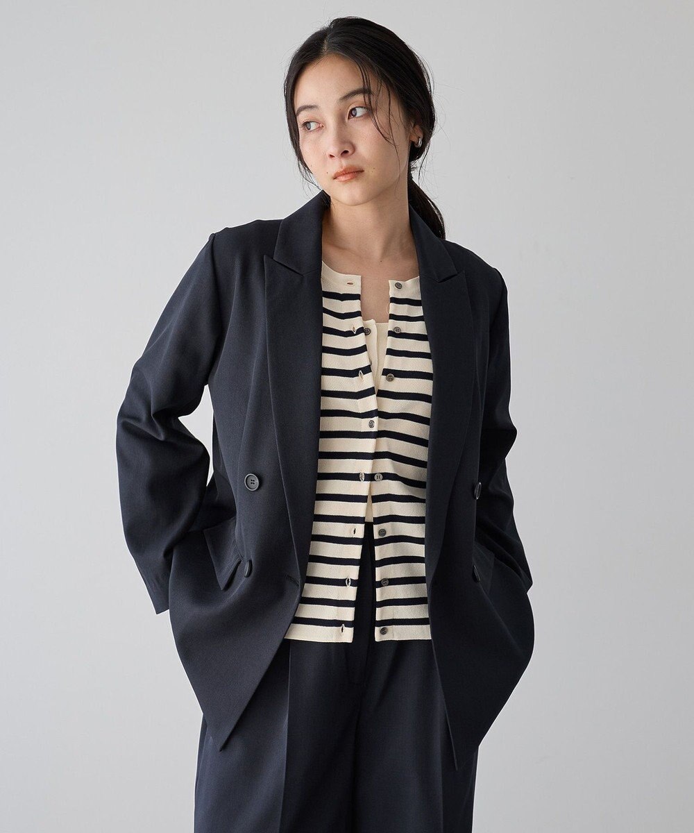 YECCA VECCA [UVカットマシンウォッシャブル]アンサンブルニット 