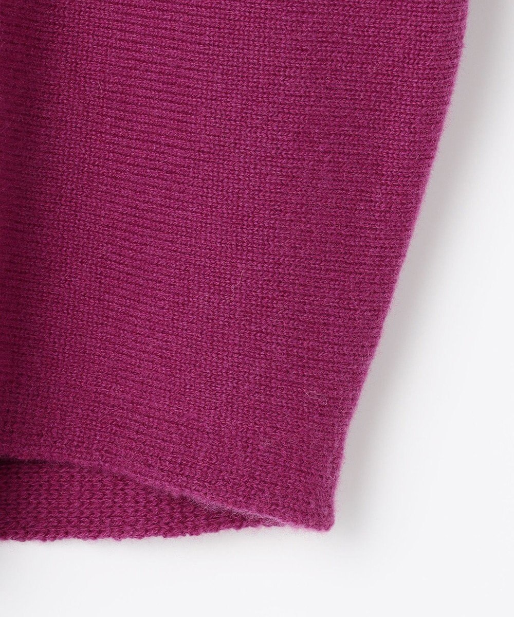 組曲 【加藤ローサさん着用】ウールカシミヤミックスボートネック ニット 