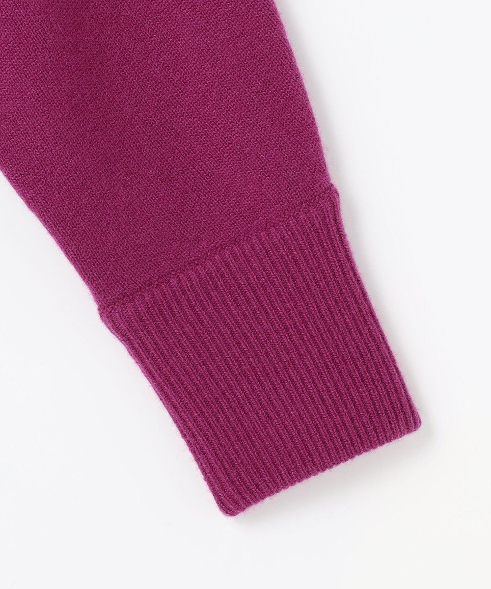 組曲 【加藤ローサさん着用】ウールカシミヤミックスボートネック ニット 