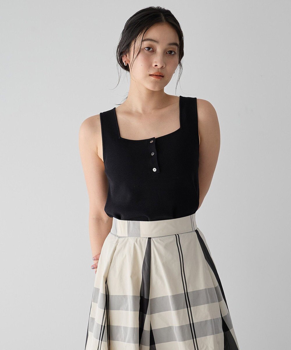 YECCA VECCA [UVカットマシンウォッシャブル]アンサンブルニット 