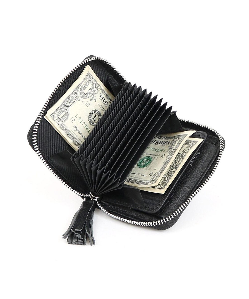 UNBILLION ペルケ perche / マルチスタッズ・ジャバラカードウォレット 