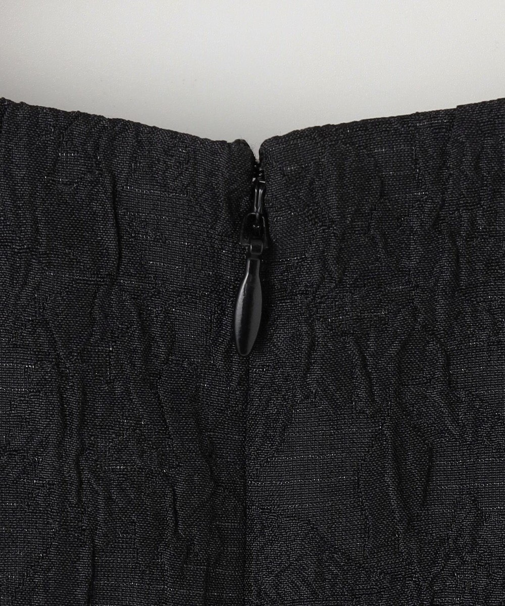 組曲 フラワーラメジャカード ジャンパースカート 