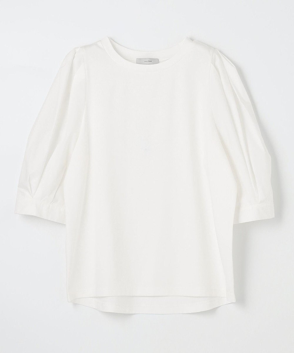 ANY 【接触冷感】秋メキ袖ボリューム カットソー 