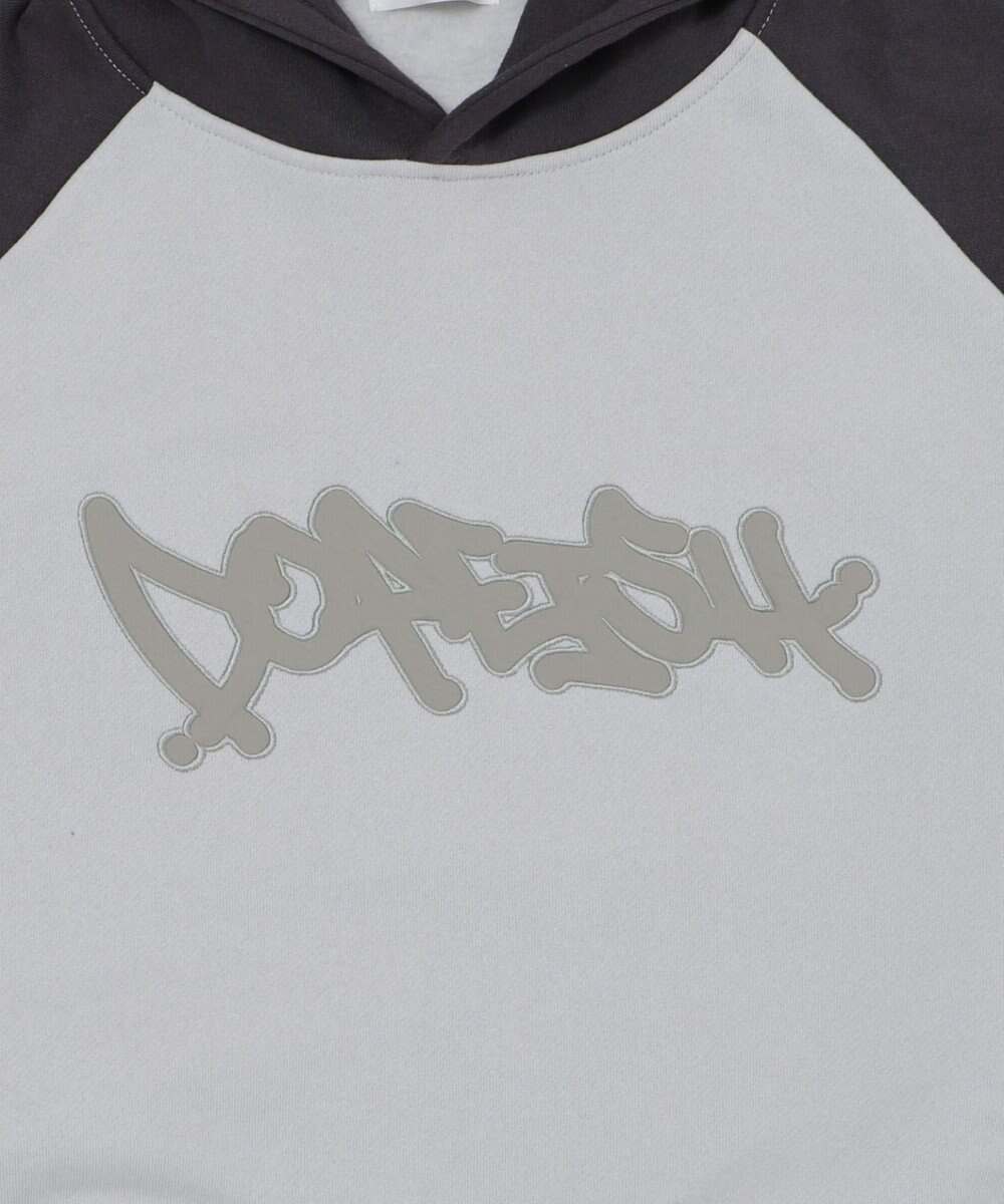 WEGO ラグランプルパーカー 