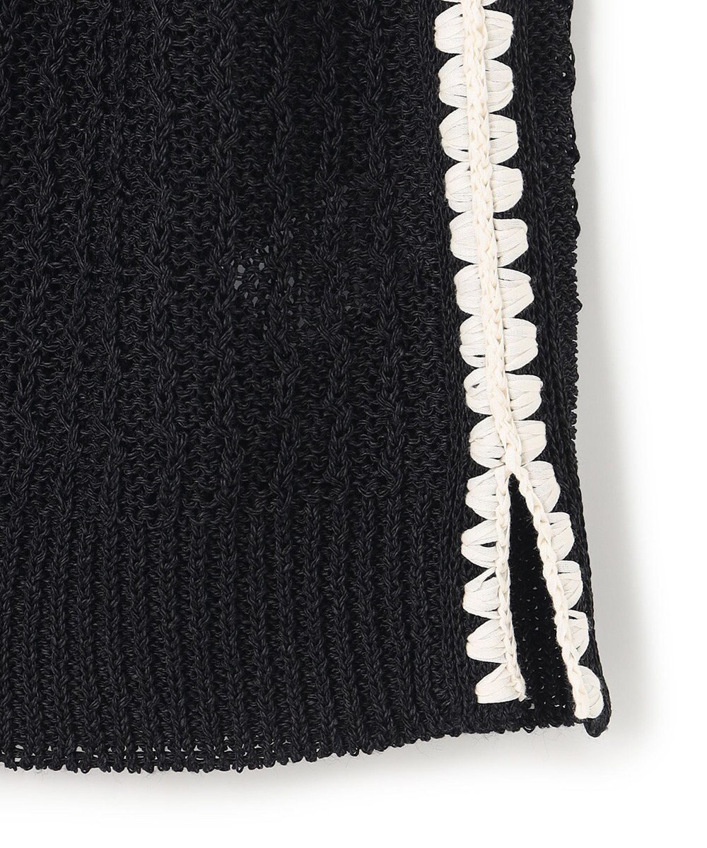 BEIGE， ATACAM / テープヤーン ノースリーブニット 