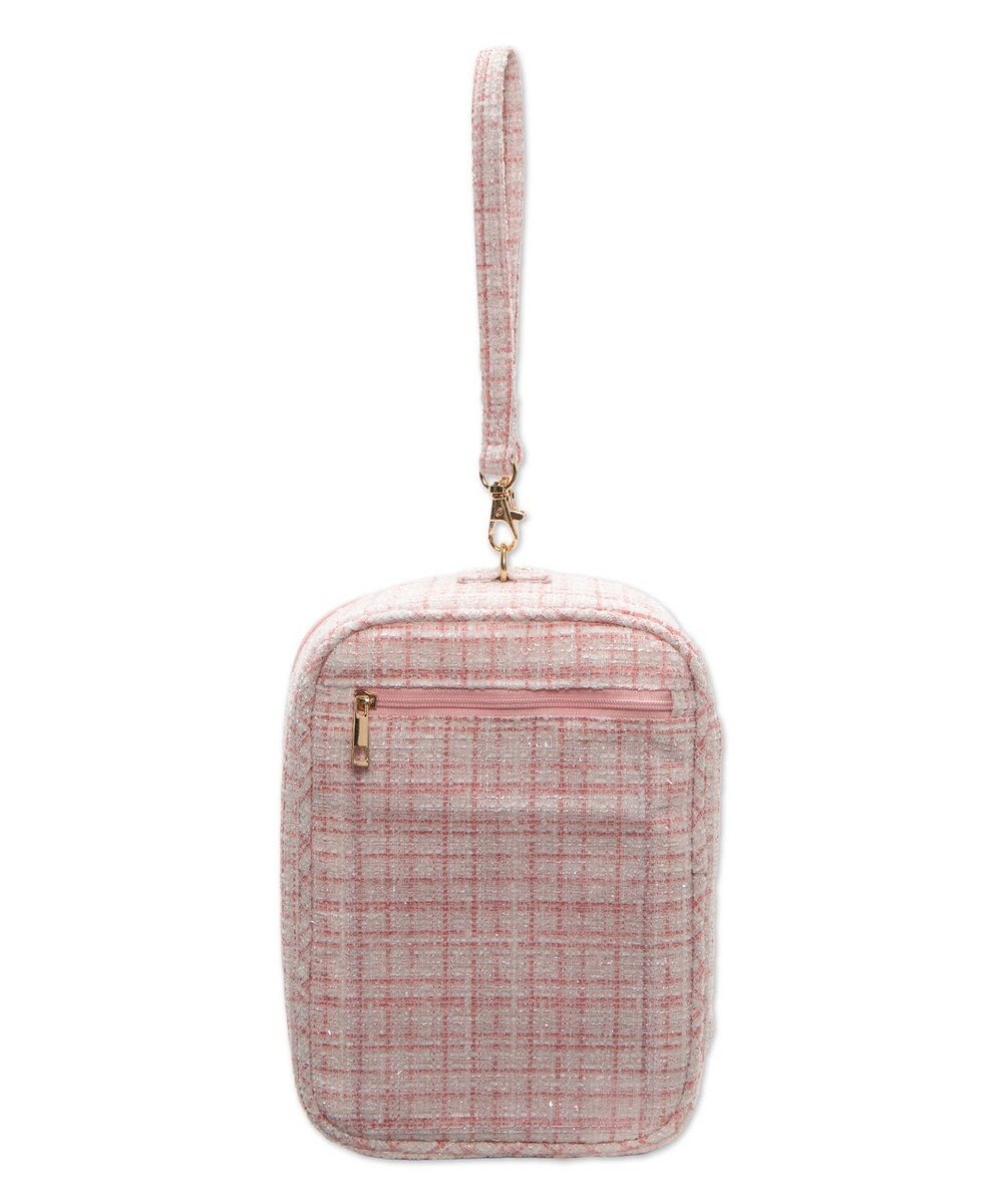 WEGO 【痛バ＆推し活グッズ】ツイードマルチWAYぬいポーチ 