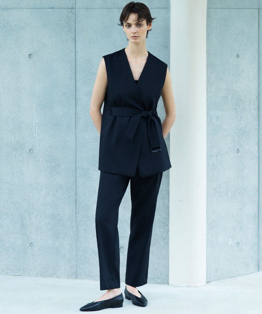 23区 【エステータ】ライトダブルクロス ジレ 