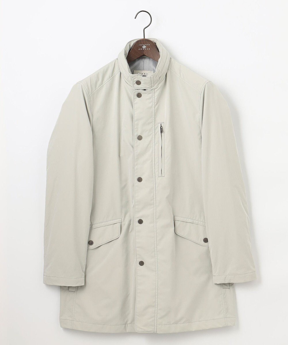JOSEPH ABBOUD 【25SS・7ポケット/軽量/ECO撥水/インフード】ライトマイクロリップピーチ コート 