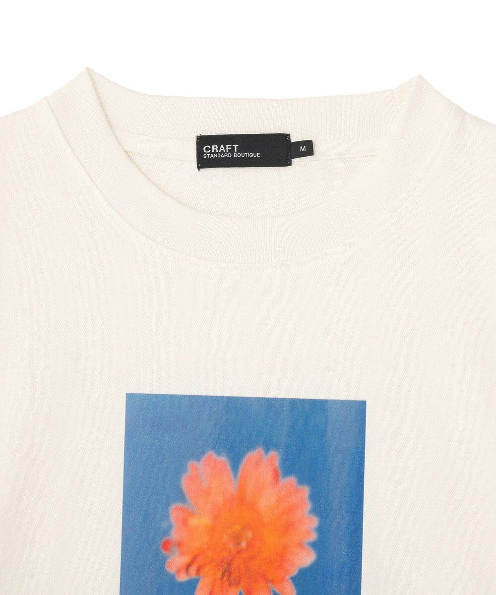 CRAFT STANDARD BOUTIQUE フラワープリントグラフィックＴシャツ 