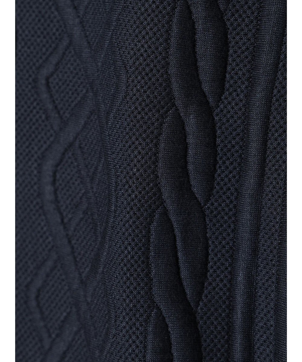 CRAFT STANDARD BOUTIQUE ケーブル柄カットカーディガン1 