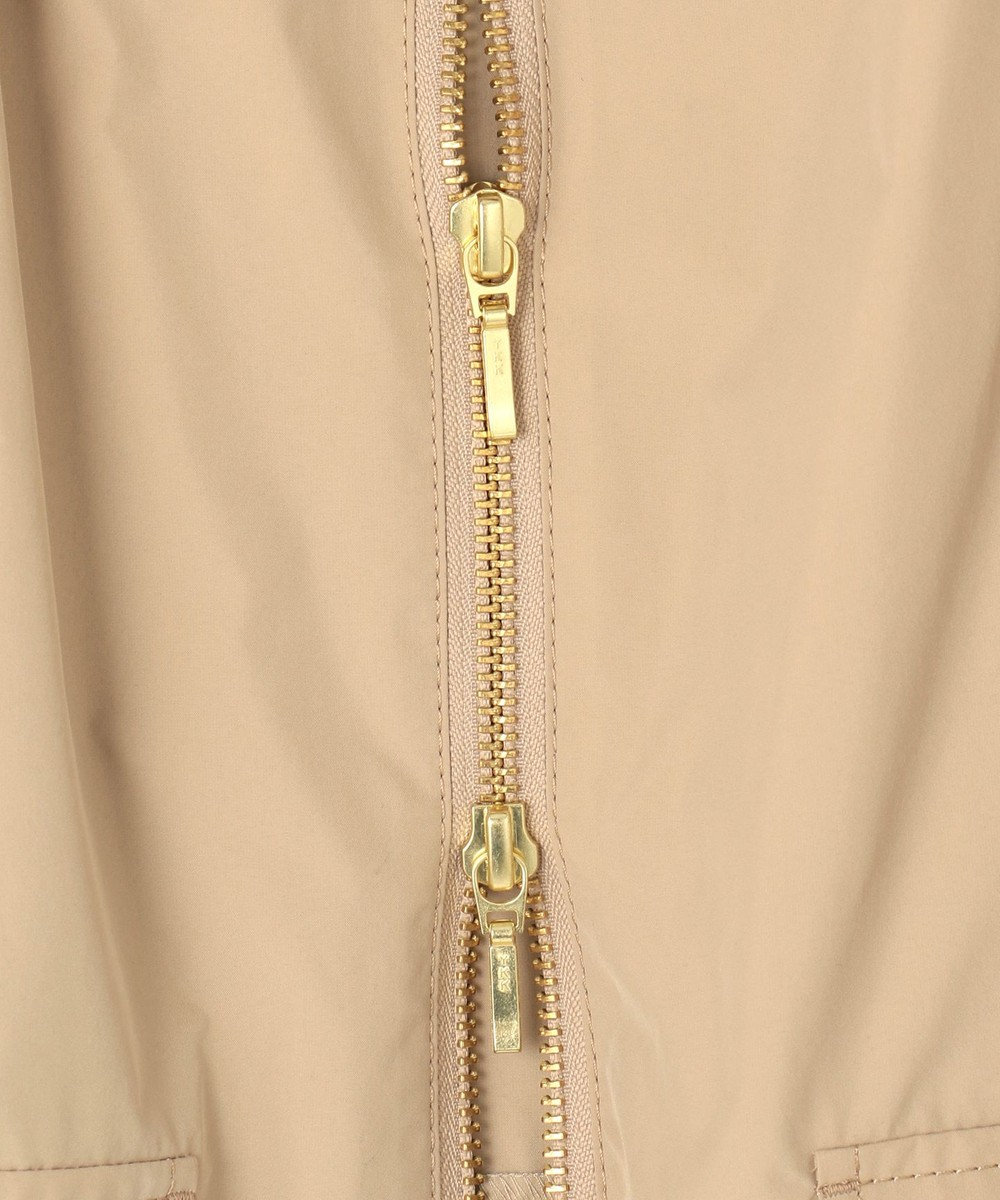 23区 L 【撥水加工】ソフトメモリータフタ スタンドネック ブルゾン 