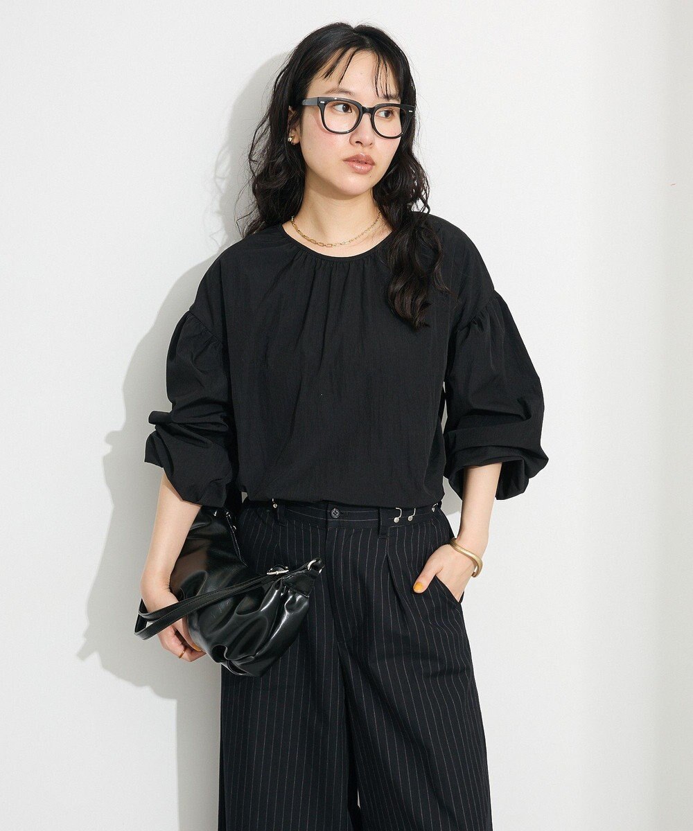 CRAFT STANDARD BOUTIQUE ボリュームスリーブブラウス 