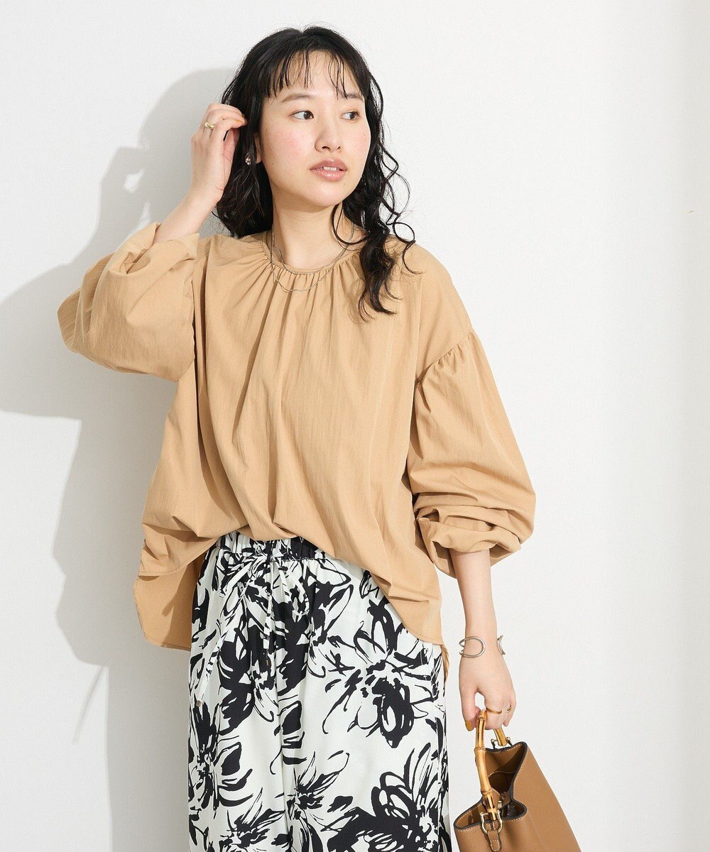 CRAFT STANDARD BOUTIQUE ボリュームスリーブブラウス 