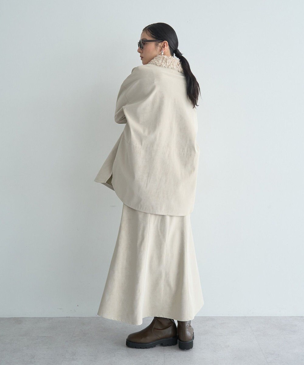 YECCA VECCA レザーライクマーメイドスカート 