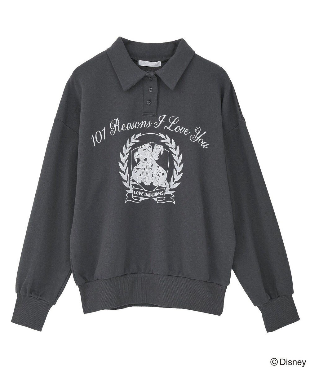 Green Parks １０１匹わんちゃん／ポロ衿裏毛スウェット 