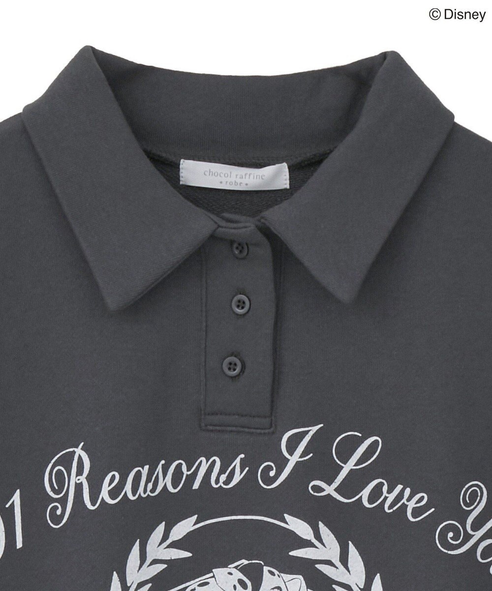 Green Parks １０１匹わんちゃん／ポロ衿裏毛スウェット 