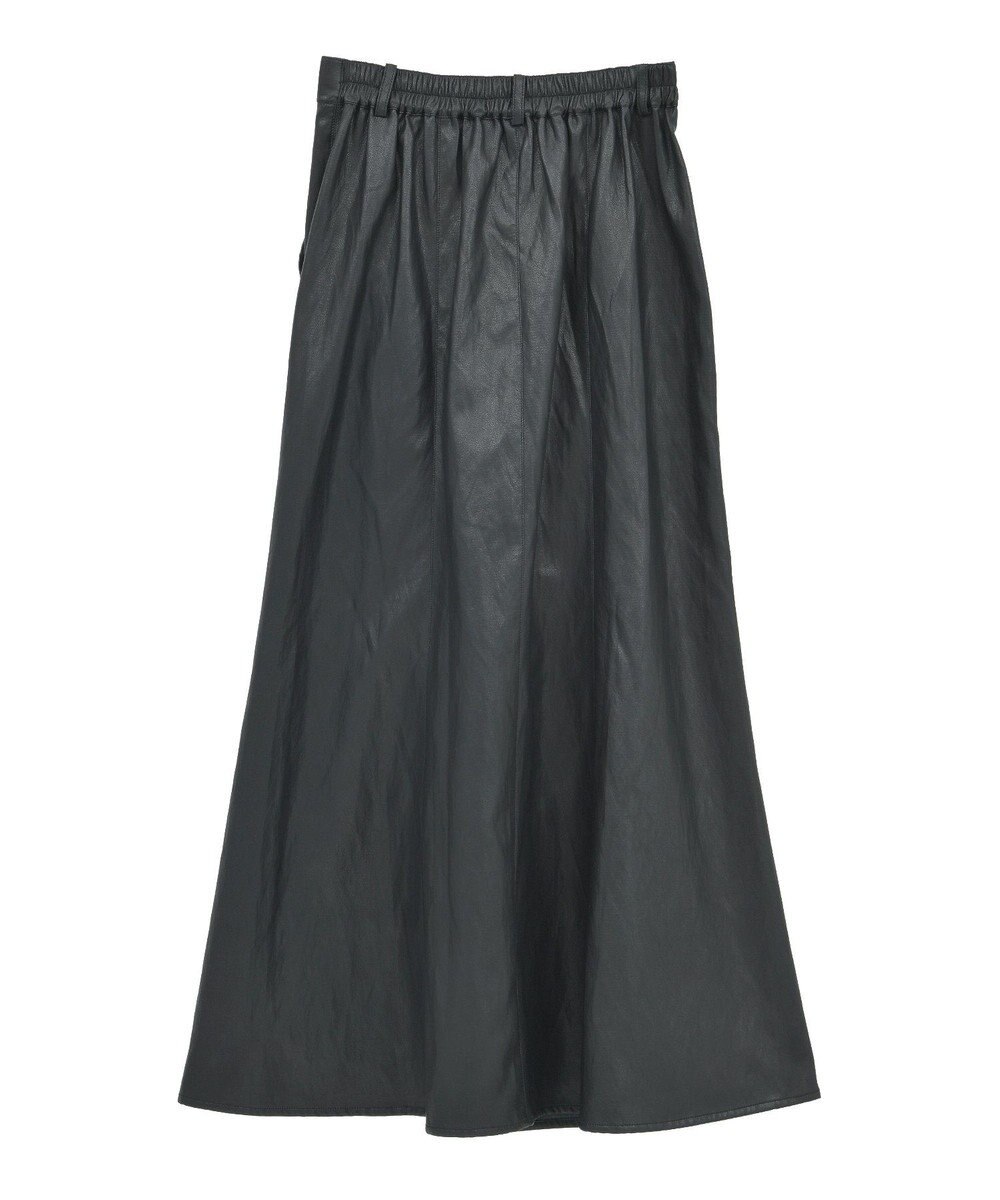 YECCA VECCA レザーライクマーメイドスカート 
