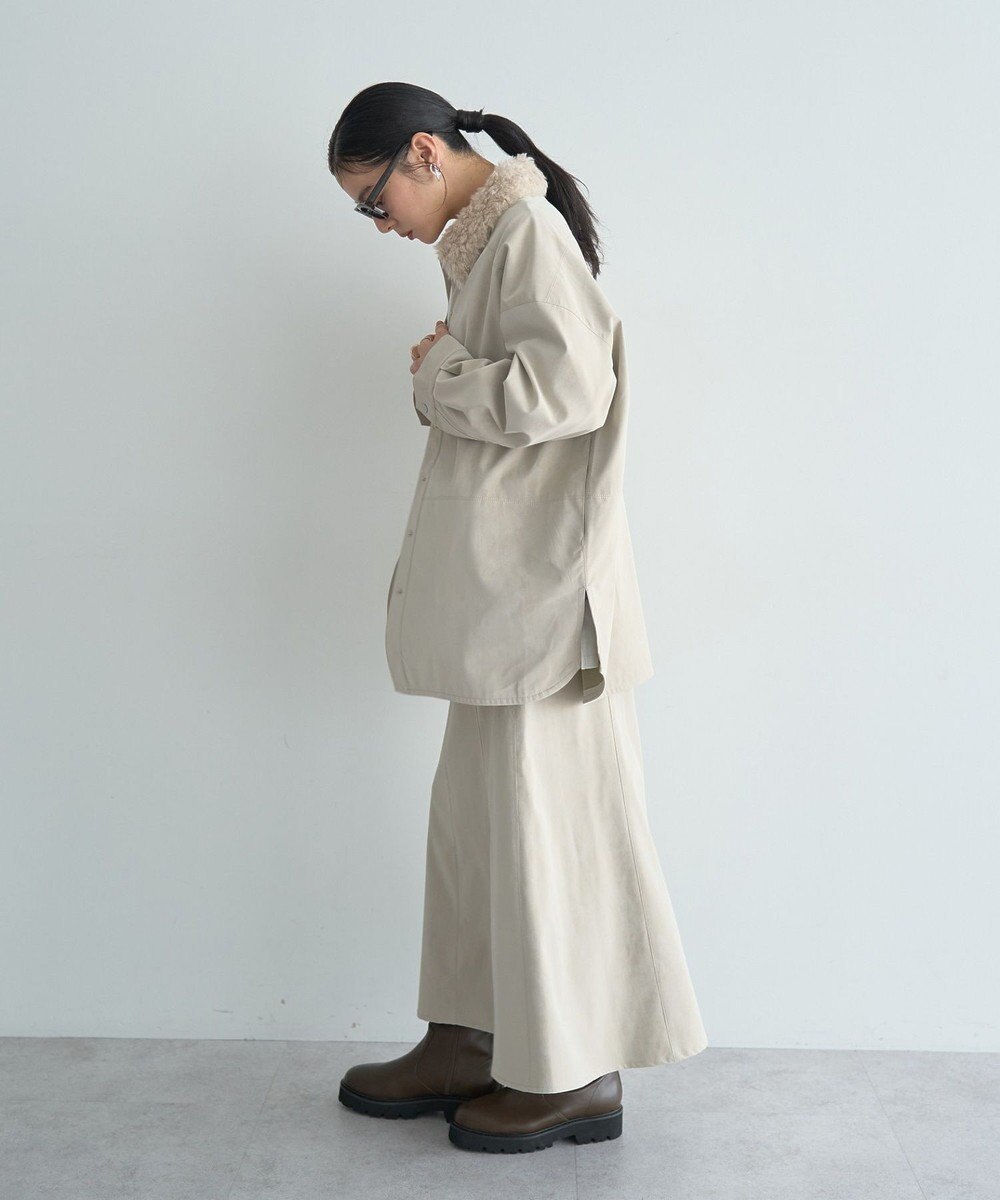 YECCA VECCA レザーライクマーメイドスカート 