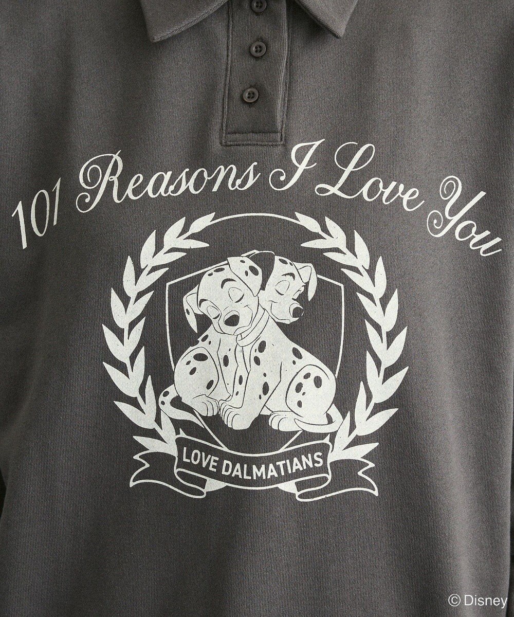 Green Parks １０１匹わんちゃん／ポロ衿裏毛スウェット 