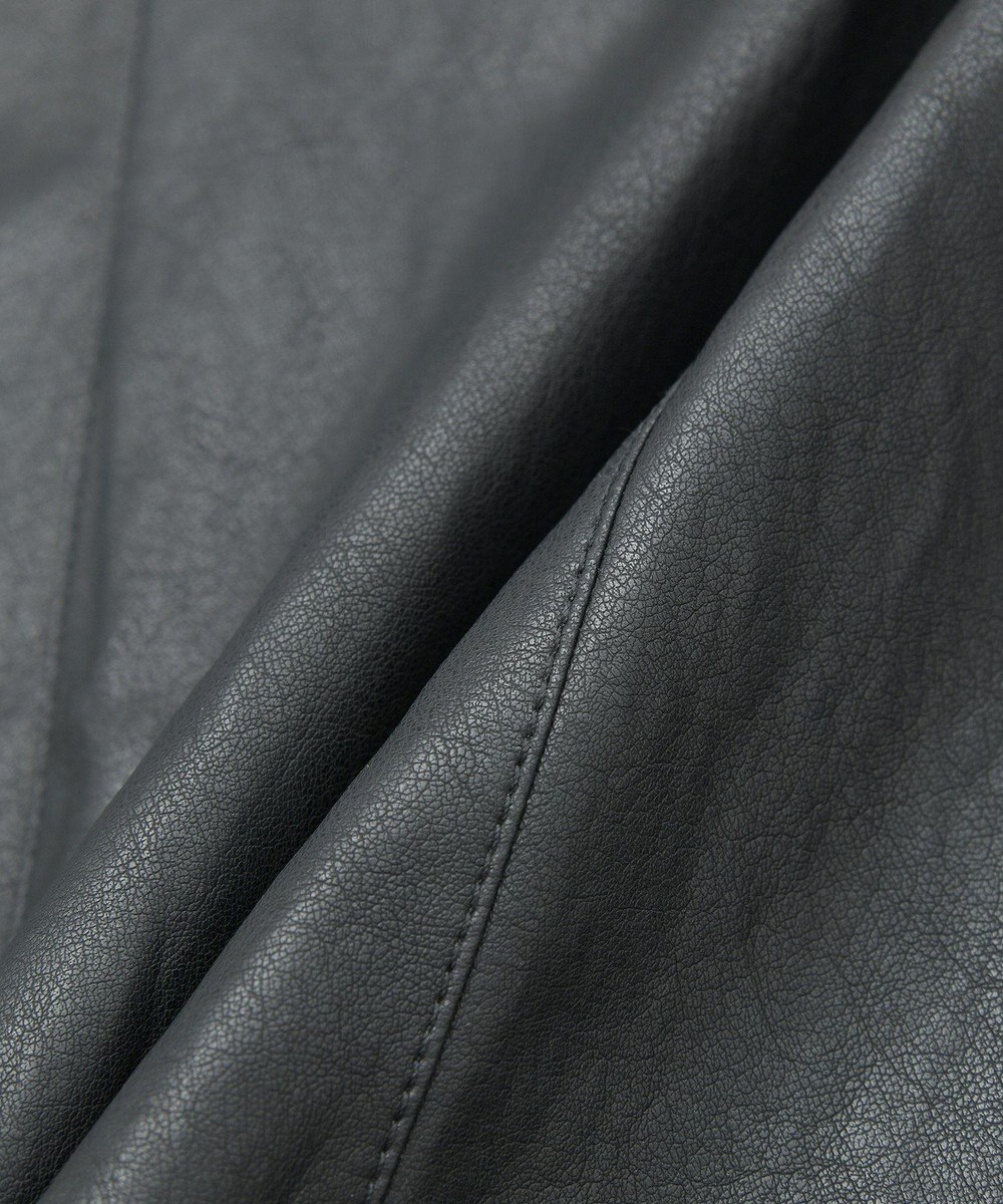 YECCA VECCA レザーライクマーメイドスカート 