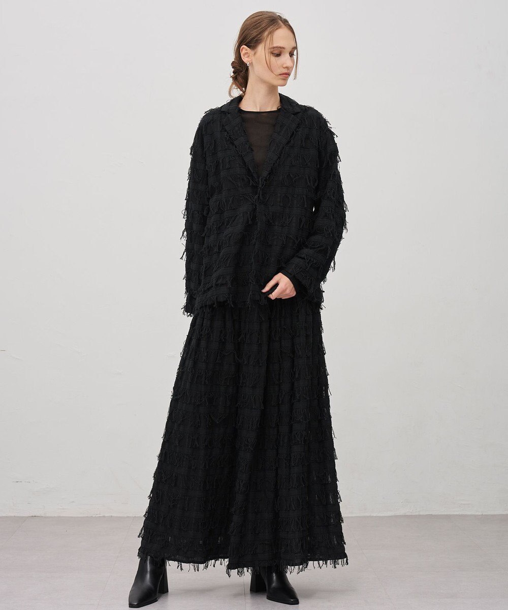 uncrave フリンジレース ジャケット 