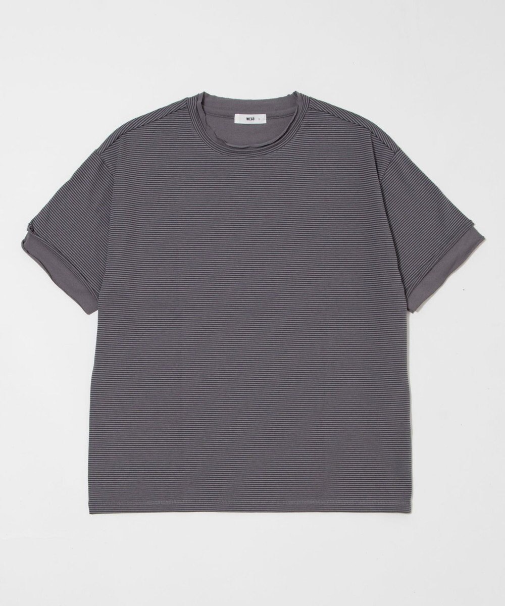 WEGO フェイクレイヤードボーダーT（SS） 
