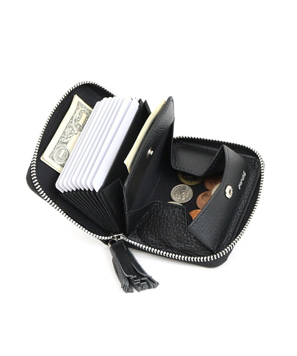 UNBILLION ペルケ perche / マルチスタッズ・ジャバラカードウォレット 