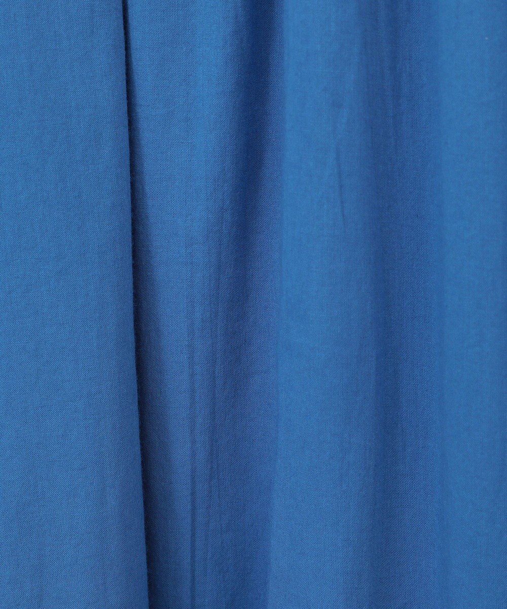 CRAFT STANDARD BOUTIQUE インド綿2WAY綿ボイルギャザーネックワンピース 