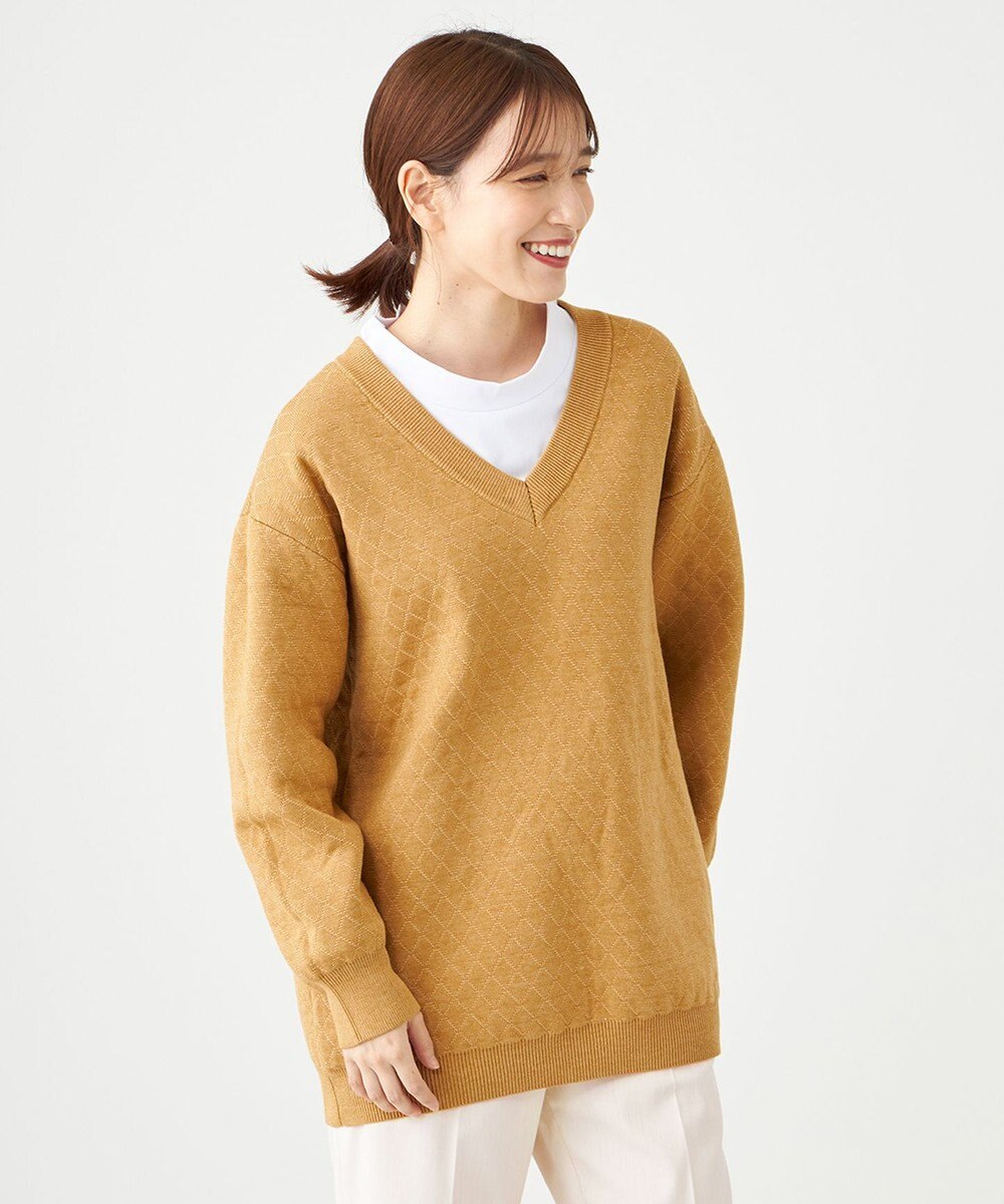 SHARE PARK LADIES キルティングニット 