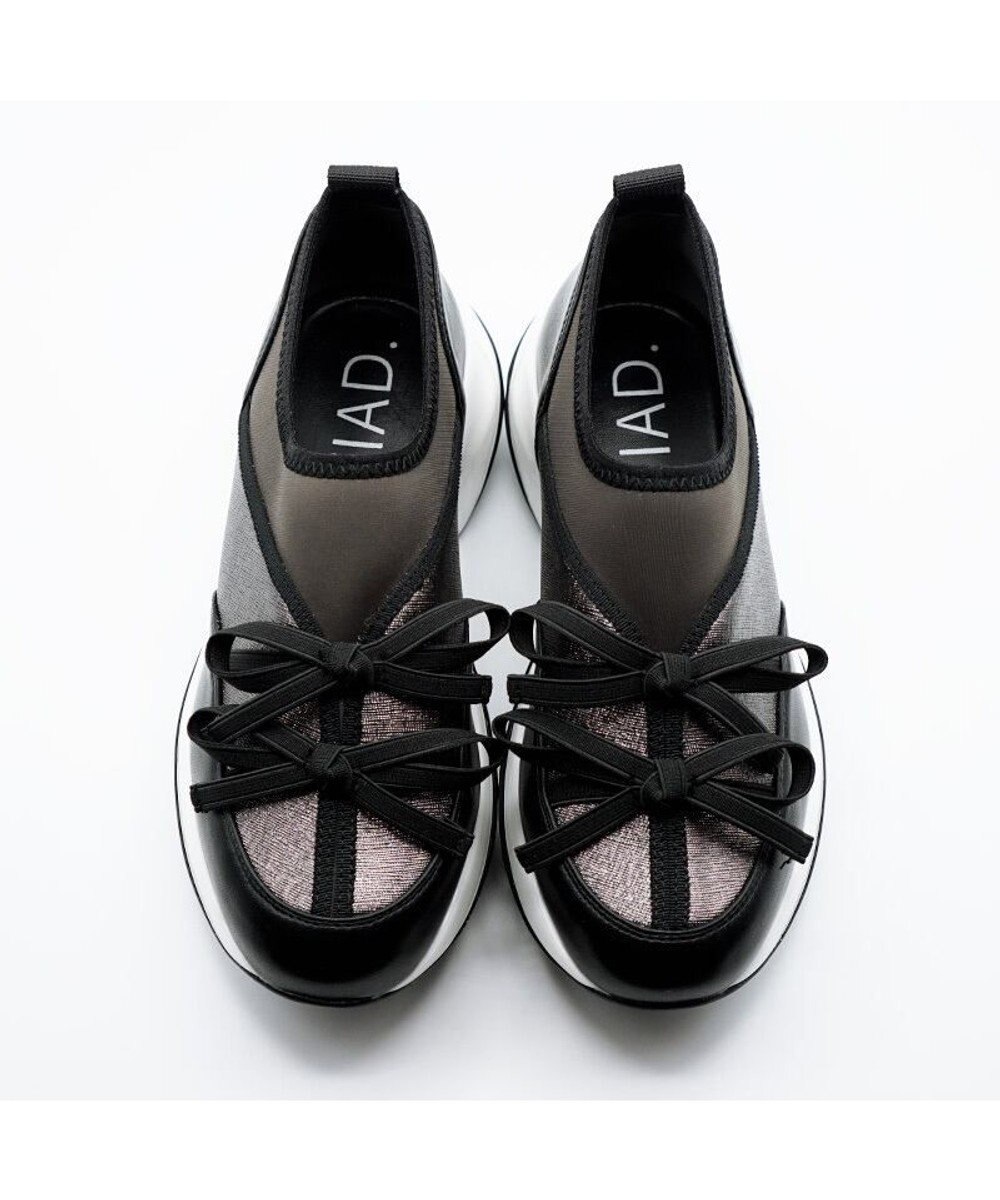 APOM ウォーターレジストプラットフォームリボンスニーカー 