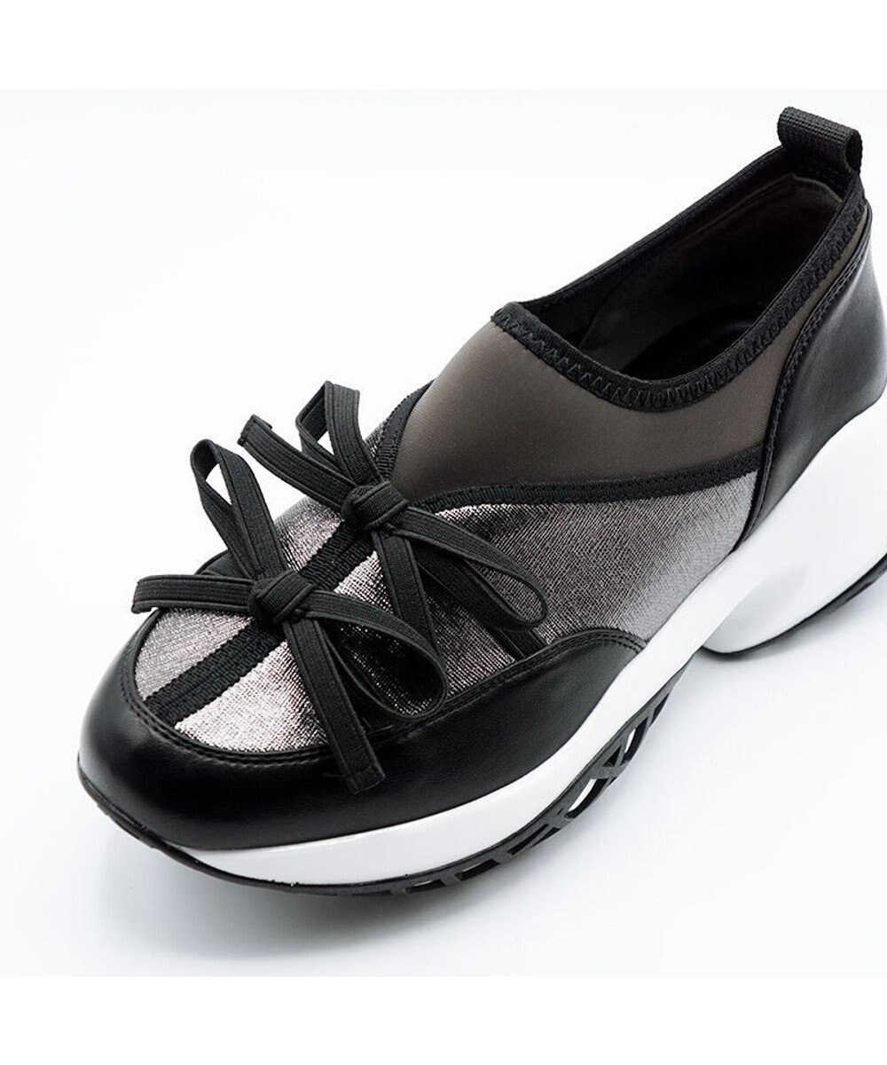 APOM ウォーターレジストプラットフォームリボンスニーカー 