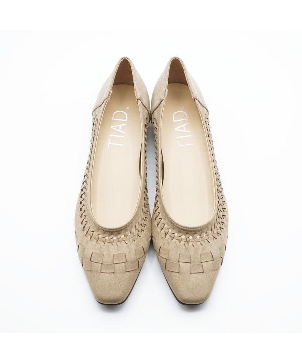 APOM フレンチスクエアメッシュフラット 