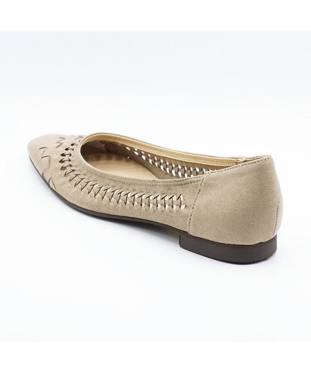 APOM フレンチスクエアメッシュフラット 