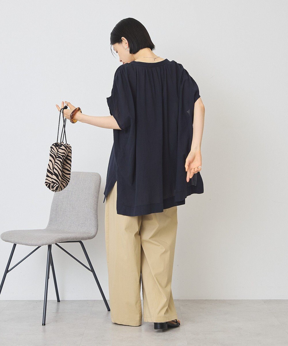 AMERICAN HOLIC フレンチスリーブスキッパーブラウス 