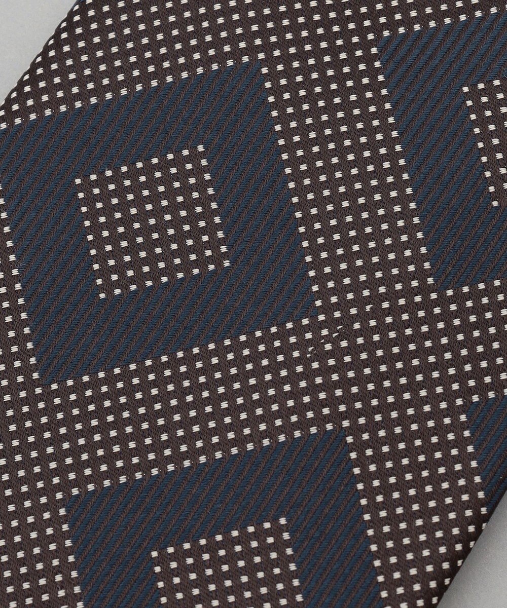 GOTAIRIKU GOTAIRIKU別注【MANTERO SETA/マンテロ・セタ】ネクタイ_スクエア柄 