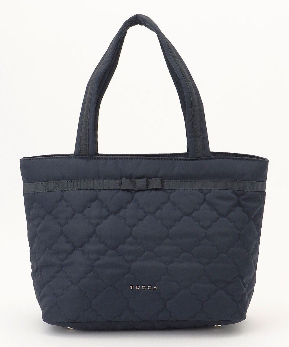 TOCCA 【A4サイズ対応・撥水】CHECKER CLOVER QUILTBAG キルトバッグ 
