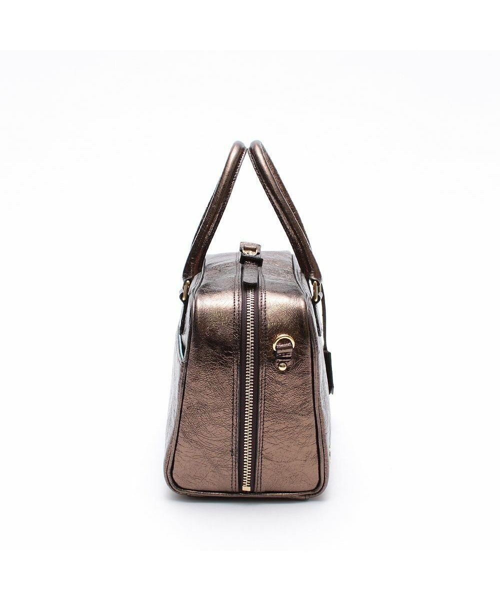 A.D.M.J. 【牛革】イタリアンレザークラックメタル2WAYボストンL 