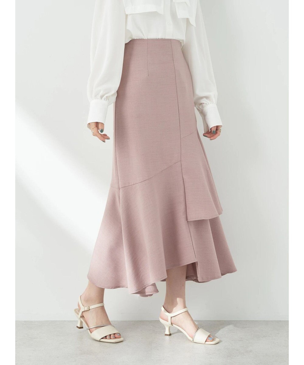 earth music&ecology アシンメトリーイレヘムスカート 