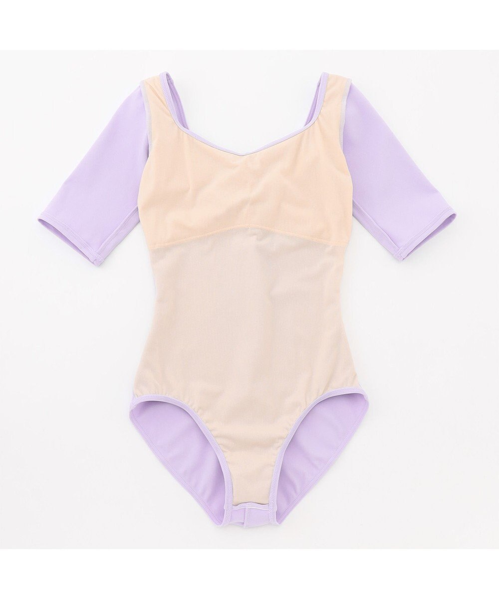 Chacott 5分袖レオタード 