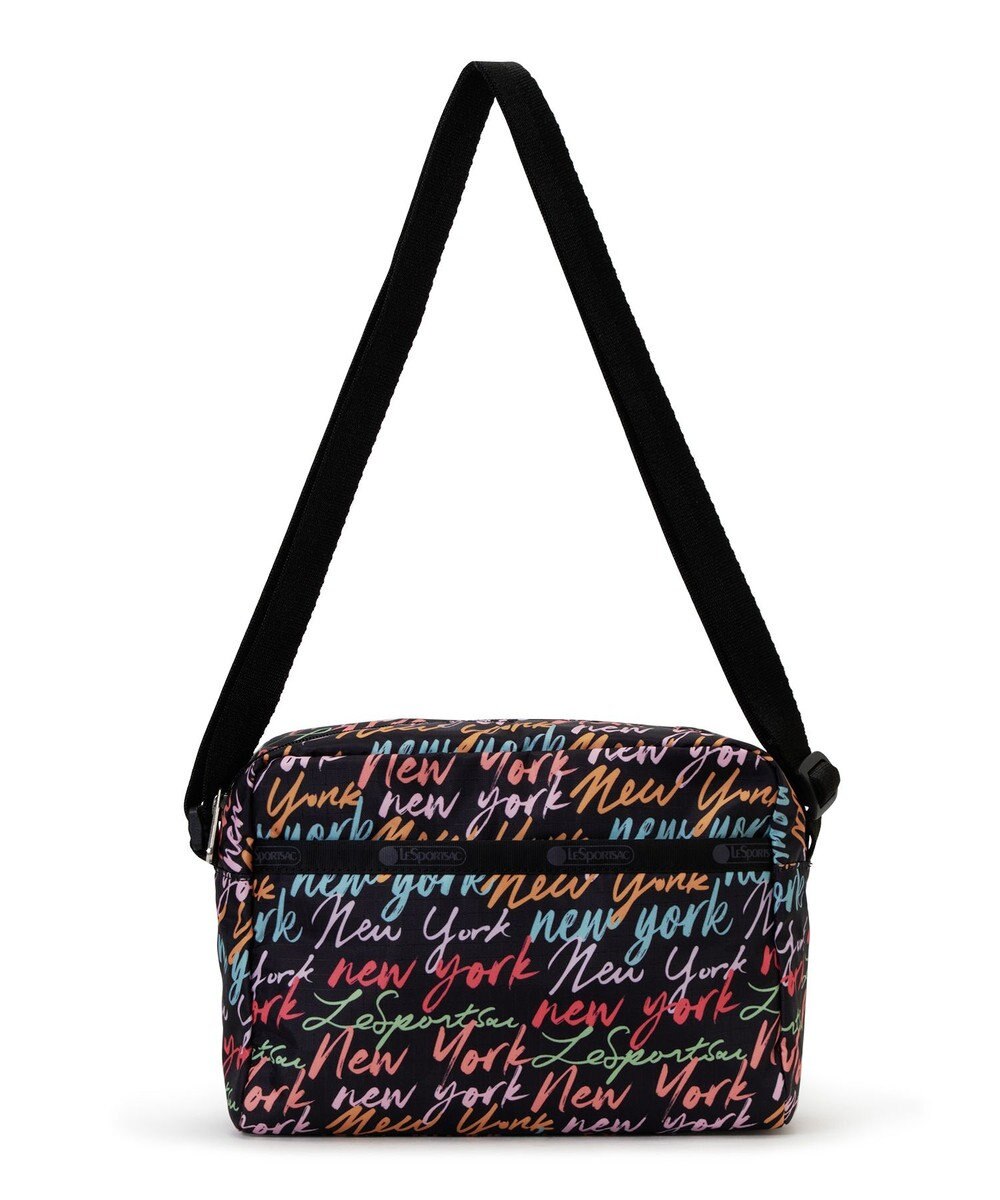 LeSportsac DANIELLA CROSSBODY/NYCスクリプトブラック 
