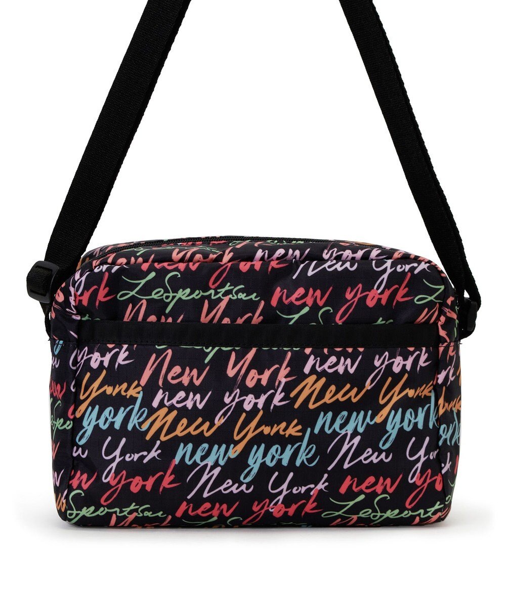 LeSportsac DANIELLA CROSSBODY/NYCスクリプトブラック 