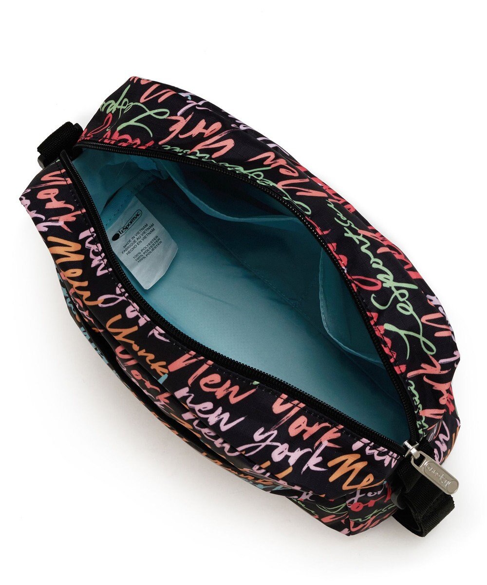 LeSportsac DANIELLA CROSSBODY/NYCスクリプトブラック 