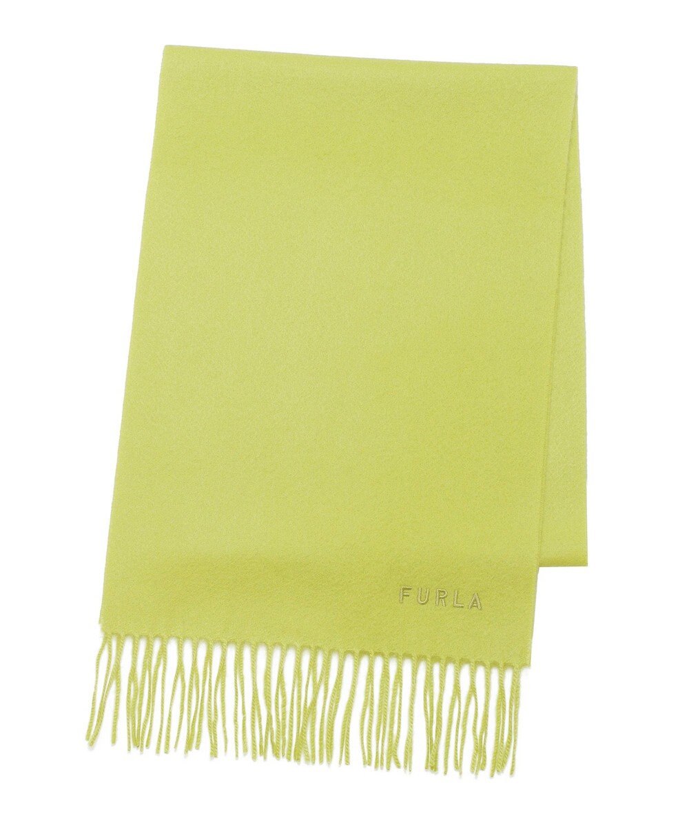 MOONBAT 【洗えるカシミヤ】FURLA カシミヤ100%無地マフラー／幅30cm 